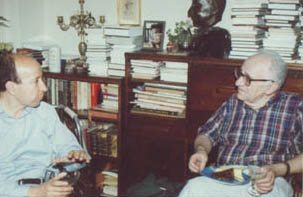 Murray Rothbard and Howie Rich early 70s